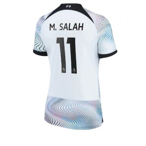 Liverpool Mohamed Salah #11 kläder Kvinnor 2022-23 Bortatröja Kortärmad